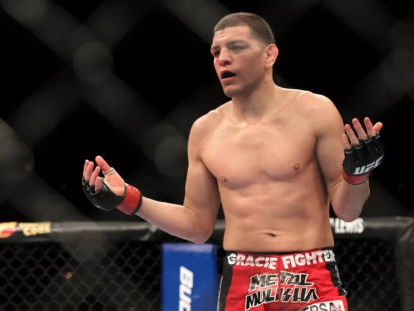 Nick Diaz Doesn't Want To Get Drug Tested While He's Smoking A Bunch Of Weed