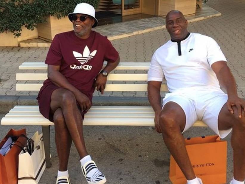 Whoops! Italian Locals Mistake Samuel L. Jackson And Magic Johnson For Migrants