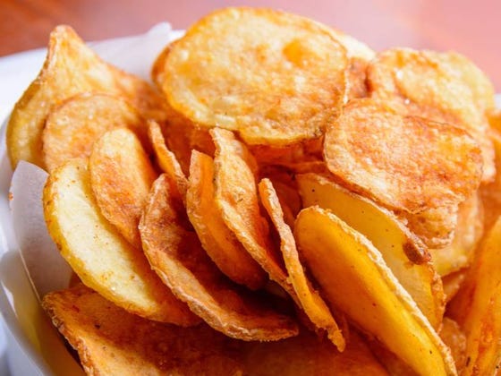 THROWBACK: Some Dude Just Fried Some Really Thin Slices Of Potatoes And I Think The Snack Game Just Changed