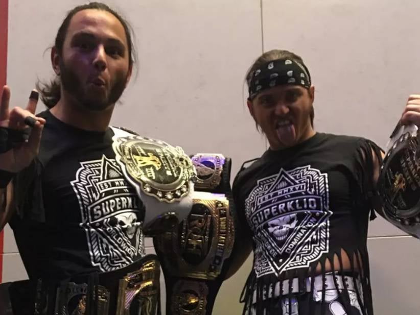 WWE Sends The Young Bucks A Cease & Desist Over Their Use Of The "Too Sweet" Hand Gesture