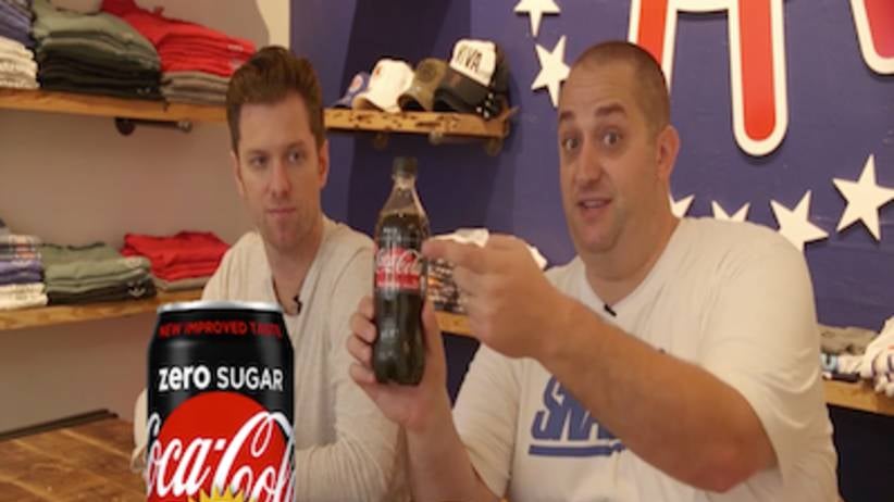 Snackin’ Off — New Improved Taste Coke Zero