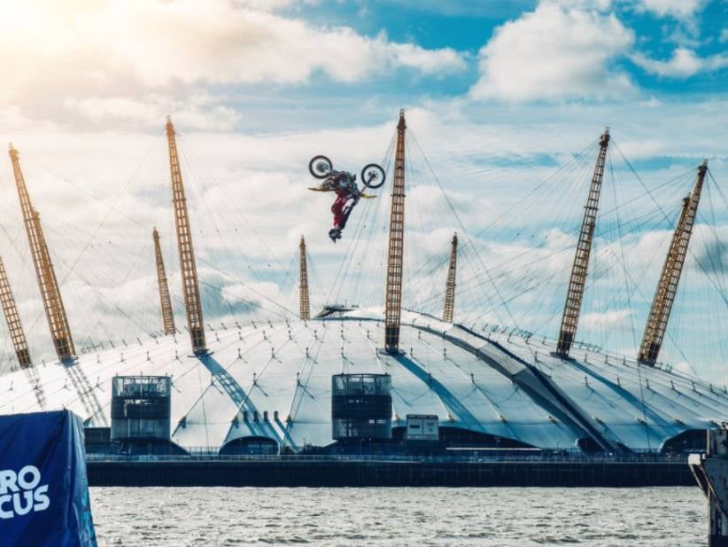 Travis Pastrana Backflipped Over The River Thames In London