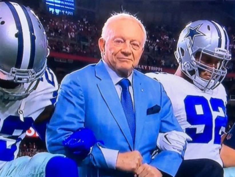 Jerry Jones Says Any Cowboys Who Kneel For The Anthem Will Be Benched