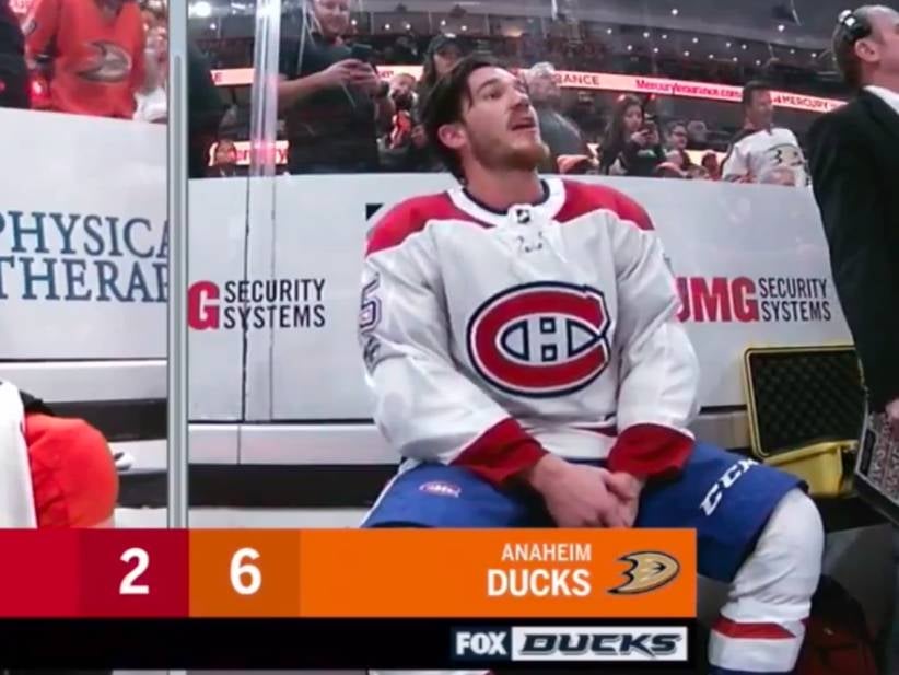 Did Andrew Shaw Get Caught Using A Homophobic Slur Again In The Penalty Box? Probably Not But That Won't Stop Hockey Twitter