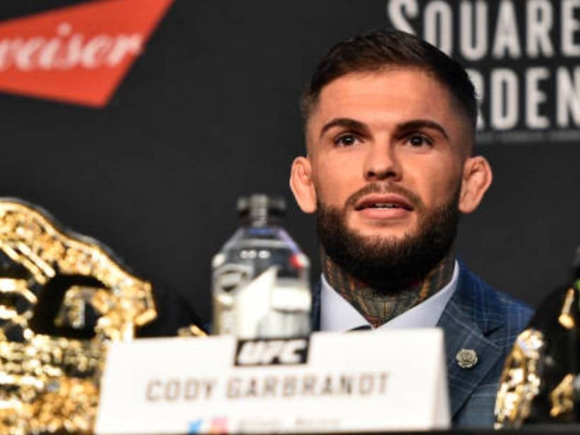 Cody Garbrandt, A Noted Moron, Just Accidentally Implicated He And His Entire Gym Did Steroids