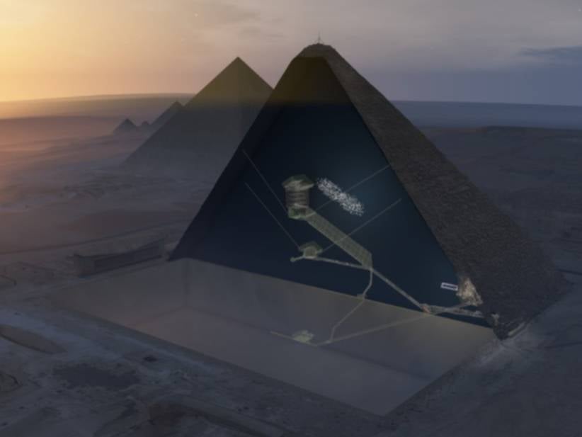 Science Has Somehow Just Now Found A New Hidden Corridor And Chamber In The 4,500-year-old Pyramid Of Giza
