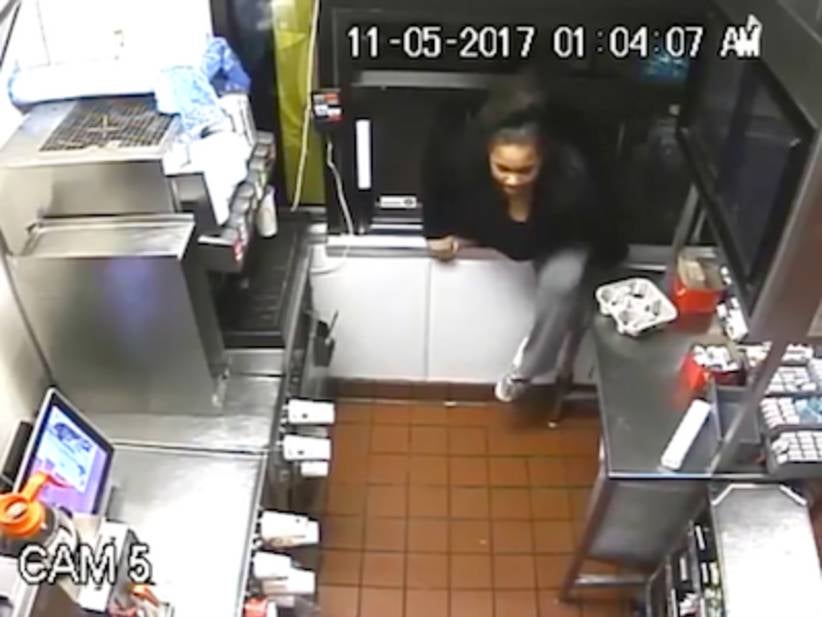This Woman That Climbed Through A McDonald's Drive Thru Window, Stole Cash, Happy Meals, And A Drink Is My Hero