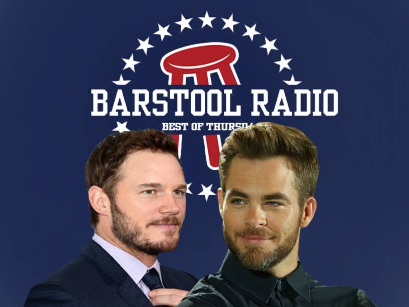 Barstool Radio Happy Hour 11/16/17 - Carrabis Goes On Vacation, Chris Pratt v Chris Pine
