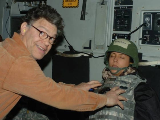 Senator Al Franken Accused Of Kissing, Groping Woman Without Her Consent... And She's Got A Picture To Prove It