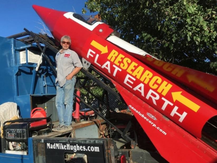 This Hero Is Gonna Launch Himself In A Homemade Rocket To Prove The Earth Is Flat