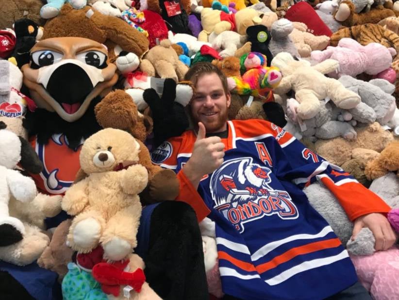 Oh YES! It's Teddy Bear Toss Season And Business Is BOOMIN
