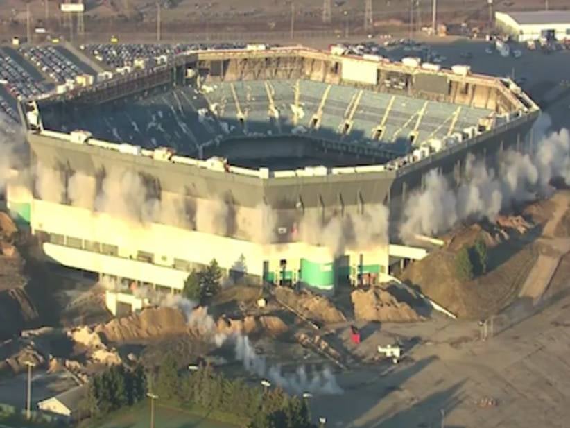 Of Course The Implosion Of The Silverdome Failed