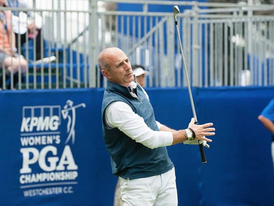 Shoutout To Matt Lauer Who Just Wants "To Play Golf And Stay In The Hamptons" Like A "Regular Joe"