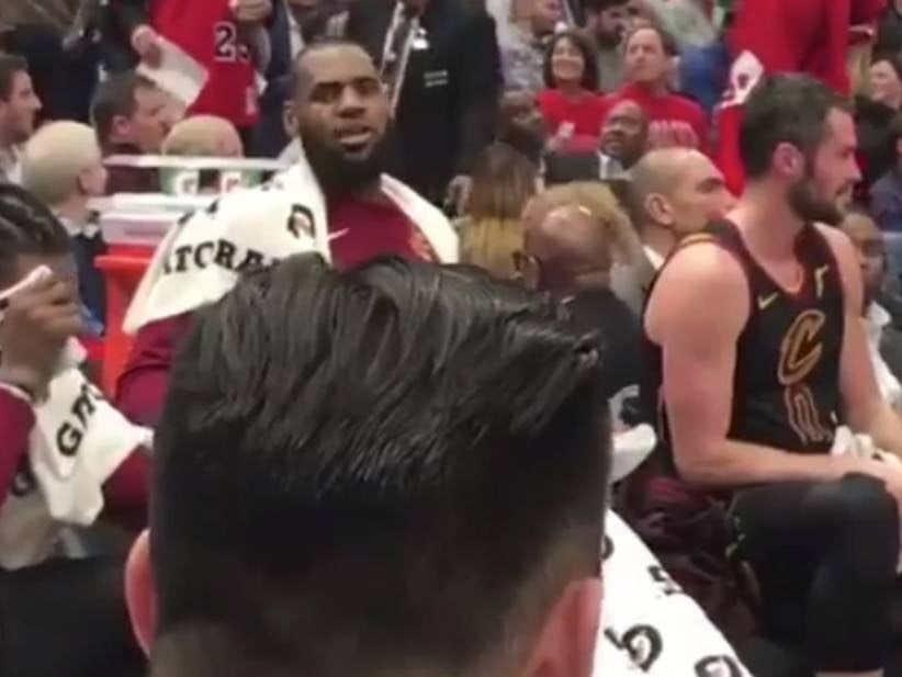 I Actually Respect LeBron For Going At This Heckler And Calling Him A Bum