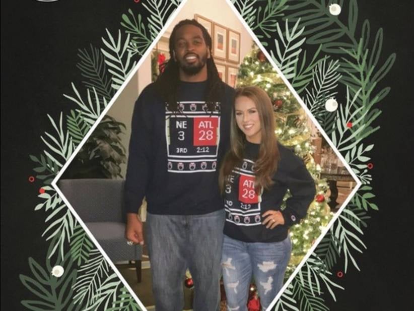 LaAdrian Waddle's Wife Wins Christmas with THE Card of 2017