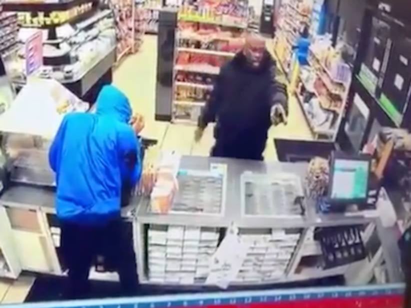 Robbers Attempt To Hold Up A 7-Eleven Using Fake Guns, Promptly Get Shot By A Security Guard That Has A Very Real Gun