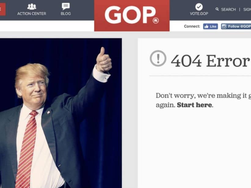 Trump Announces The Fake News Awards... And The Website Crashes Immediately After He Tweets It Out