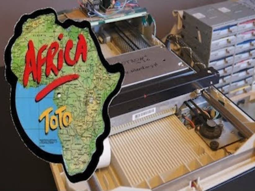 Do You Want To Listen To A Bunch Of Old Computer Parts Recreate The Song "Africa" By Toto? Of Course You Do!
