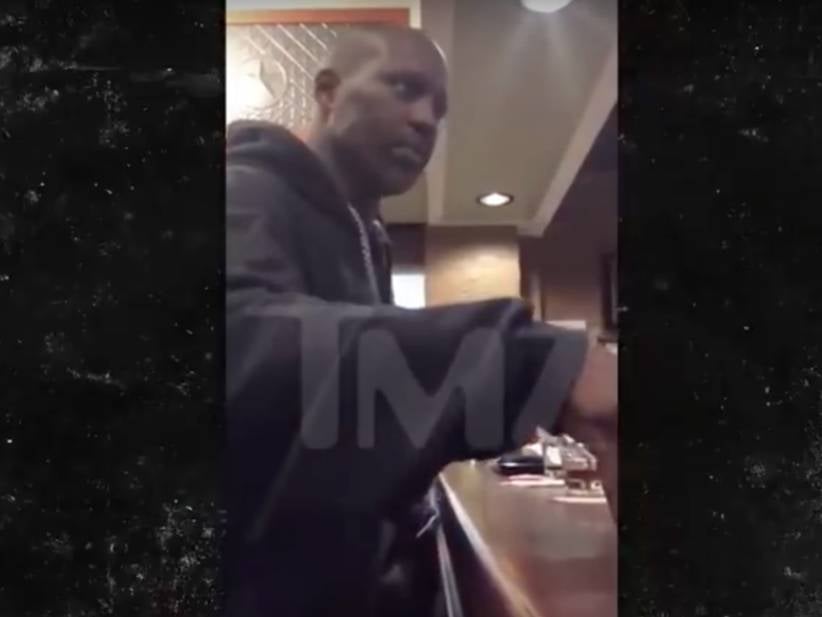 In Case You Were Wondering What DMX Is Up To He's At A Chilis Buying Shots And Preaching About God