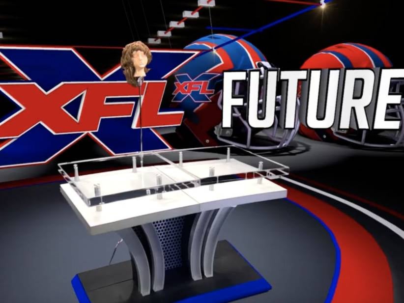 THE XFL JUST LEAKED THE PRESS CONFERENCE SET - IT'S HAPPENING!!!!