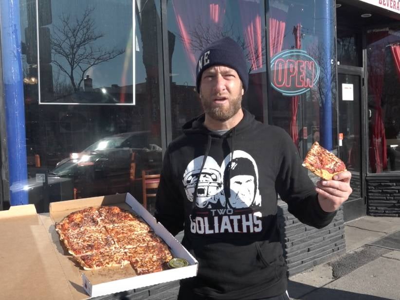 Barstool Pizza Review - Football Pizza (Minneapolis, MN)