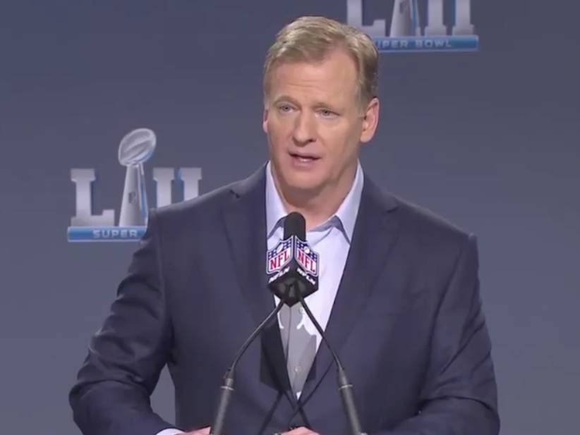 Little Kid At Goodell's Annual "State Of The NFL" Said Something So Dumb Even Goodell Was Shocked