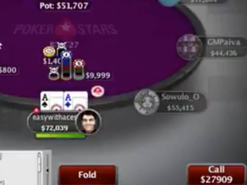 This Poker Slow-Roll, Live Streamed On Both Sides Of The Action, Is Perfection