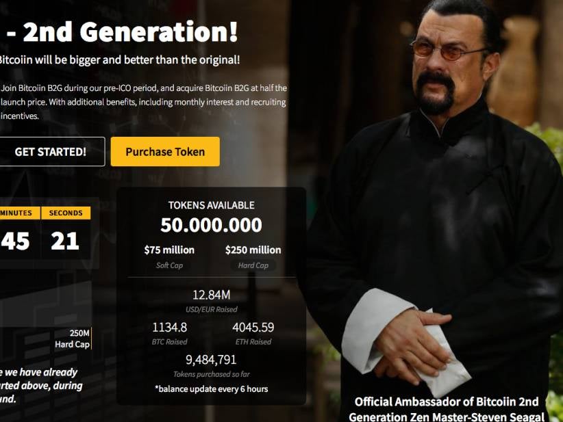 Should I Quit My Job At Barstool When I Make Millions Off Steven Seagal's New Crypto Currency, Bitcoiin2Gen?