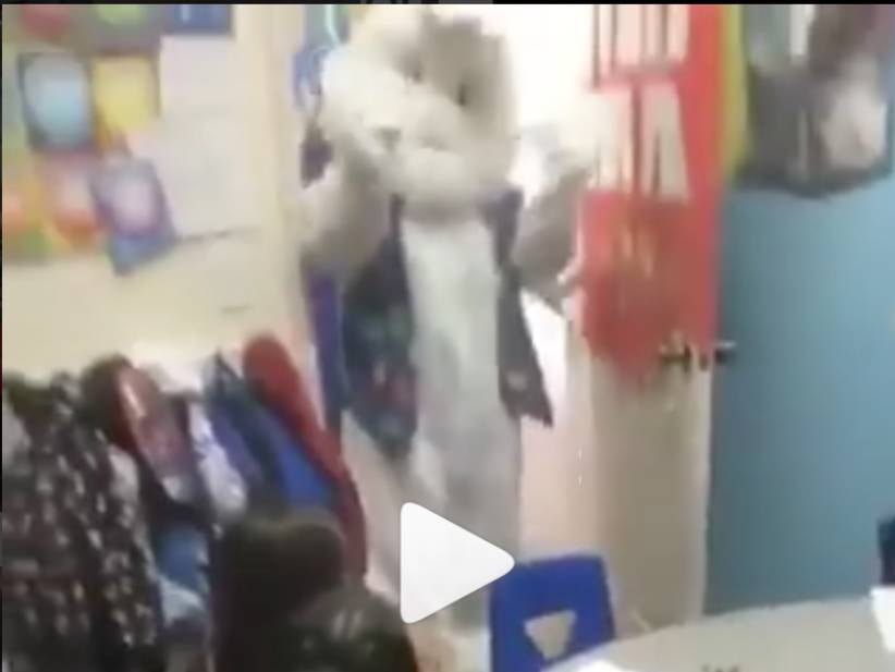The Easter Bunny Ruins Easter Once Again, Psychologically Traumatizes Children For Life.
