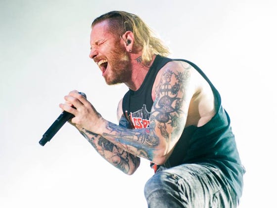 Corey Taylor Of Slipknot And Stone Sour Joined From The Top Rope To Talk Some Wrasslin'