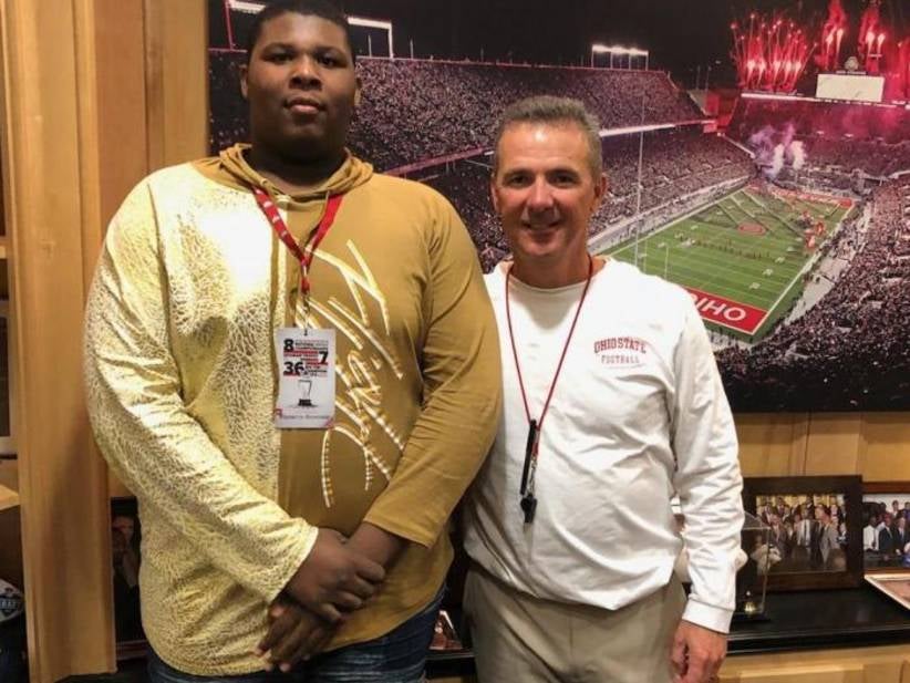 Introducing A 6'7, 370-Pound OL From Kentucky Who Just Happens To Be In 8th Grade