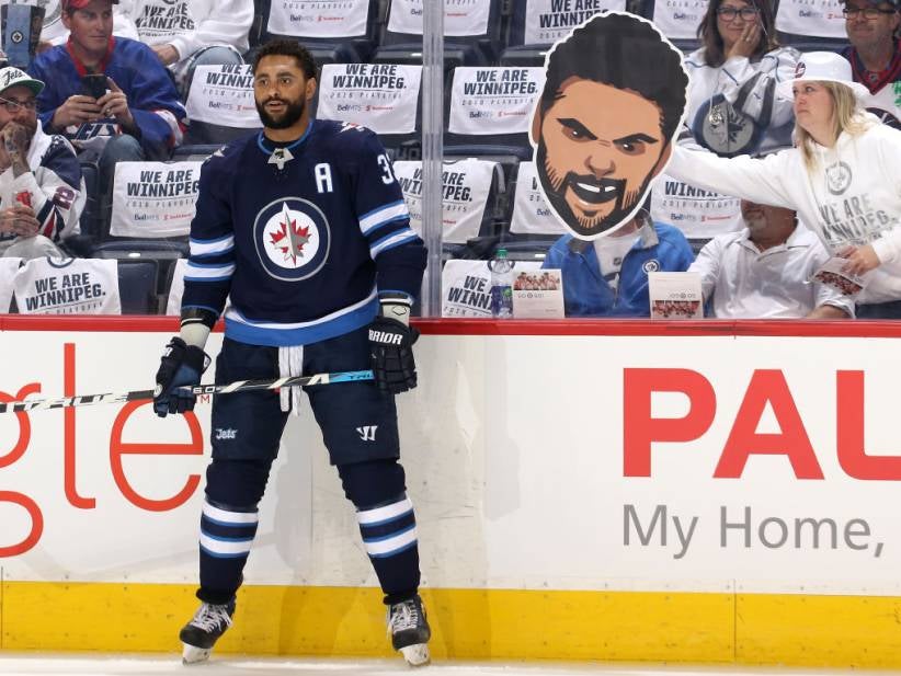 I'm Terribly Concerned For The Next Person Who Attempts To Hit Dustin Byfuglien
