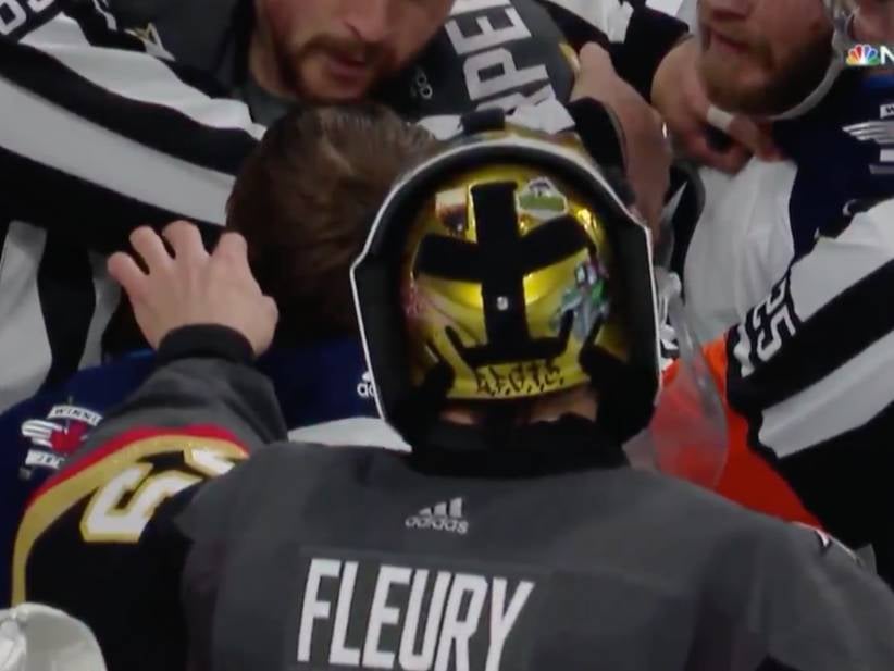 If The NHL Actually Cares About Player Safety And Wants To Take Headshots Out Of The Game, Then Marc-Andre Fleury Needs To Be Suspended