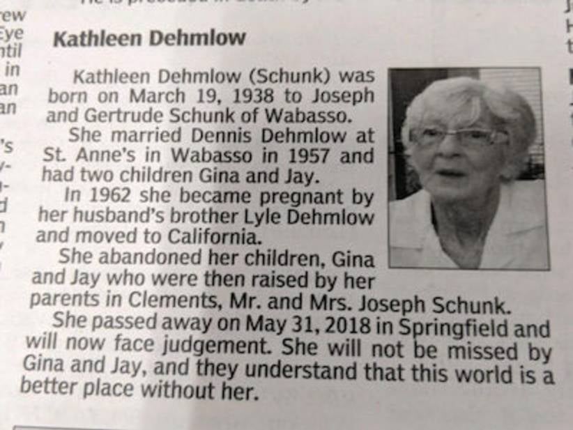 I Humbly Present The Most Savage Obituary Ever