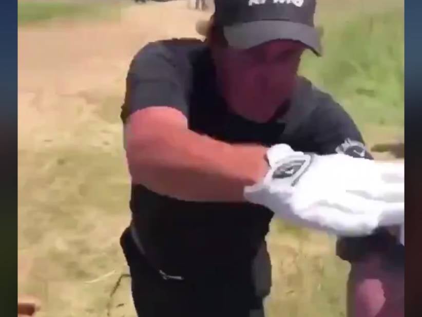 This Phil Mickelson Guy Just Couldn't Stop Disrespecting The Golf More If He Tried