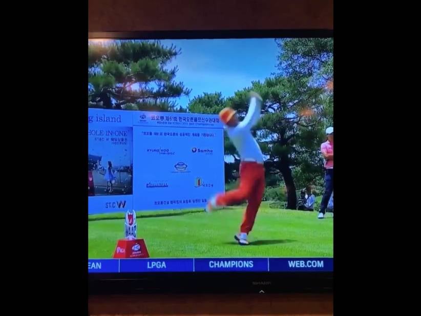 Hosung Choi On The Asian Tour Has A WILD Golf Swing And I Love It
