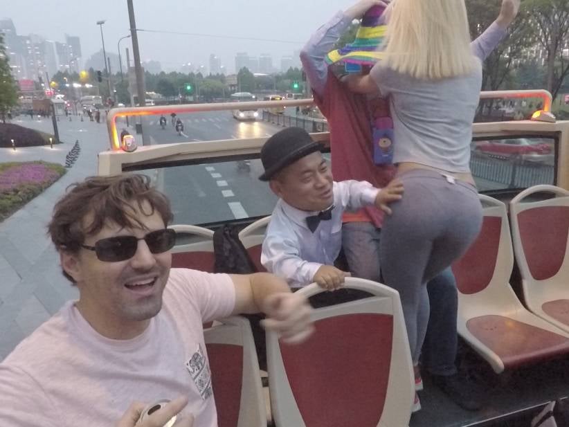 I Went to a Bachelor Party on a Public Bus in China