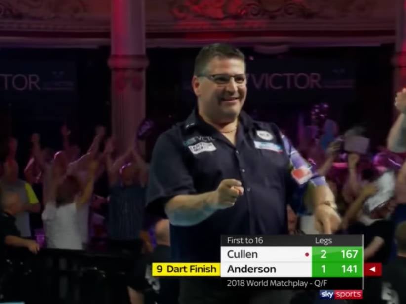 Nothing Gets The Crowd Going Quite Like A Perfect Nine-Darter. Nothing