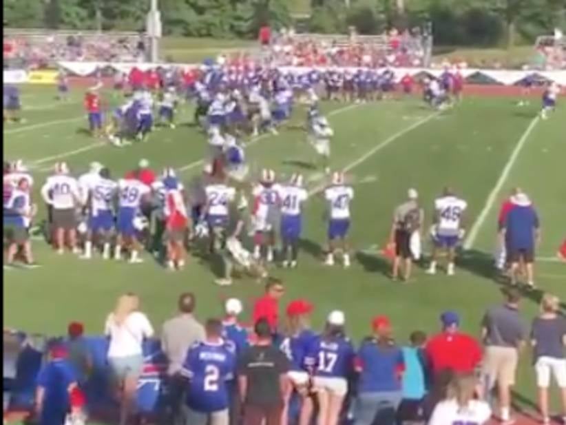 Nathan Peterman Almost Throwing A Pick-Six On The First Play Of Bills Camp Is Proof That NFL Training Camp Isn't All Bad