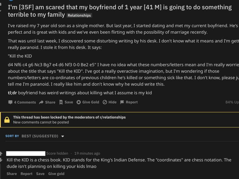Woman Becomes So Scared That Her Boyfriend Is Going To Kill Her KID That She Takes To Reddit For Advice