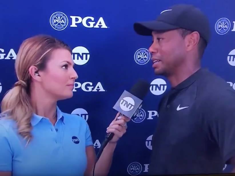 I'm Almost Positive Tiger Planned This Post-Round 69 Joke