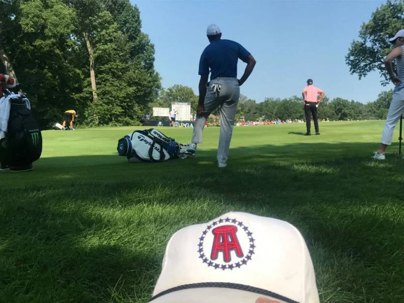 I Was Inside The Ropes With Tiger Woods At The PGA Championship Saturday And It Was Very Cool