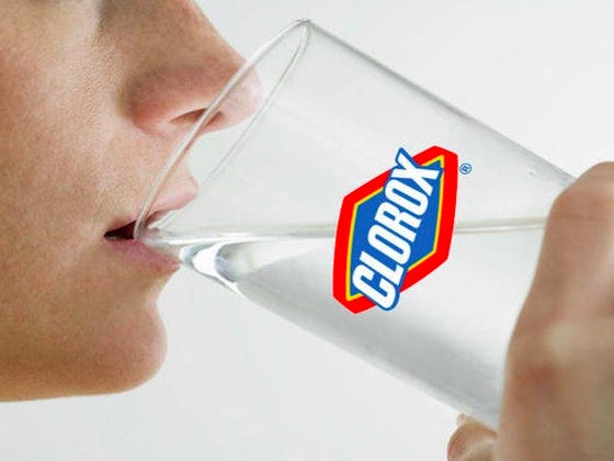 Breaking: The FDA Says That Drinking Bleach Will NOT Cure Cancer or Autism